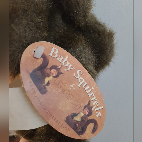 ANNE GEDDES squirrel and baby squirrel bundle 1998 vintage - Picture 7 of 7